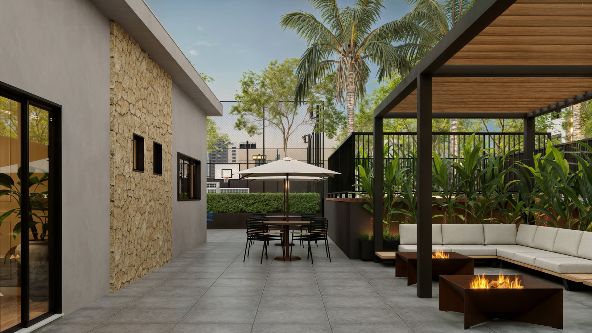 ÁREA COMUM - CASA DE CAMPO - POOL HOUSE - EXTERNO