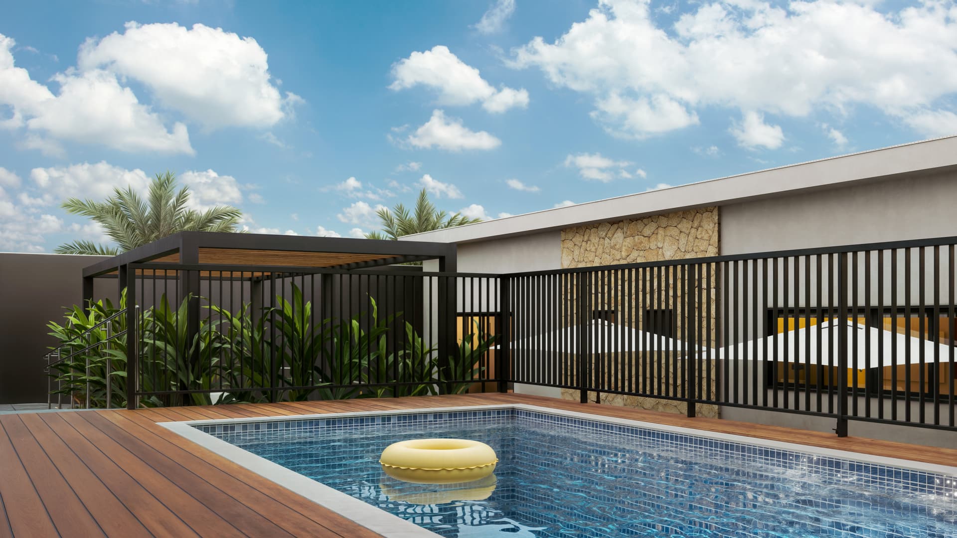 ÁREA COMUM - CASA DE CAMPO - POOL HOUSE - PISCINA