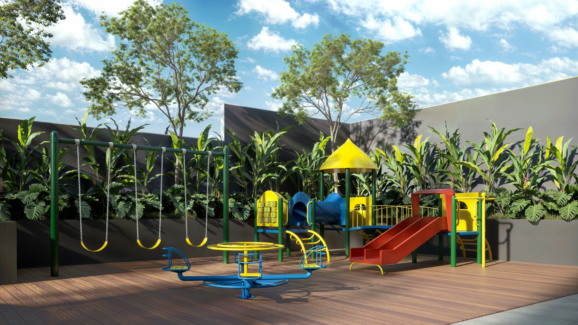 ÁREA COMUM - PLAYGROUND - SALÃO DE FESTAS