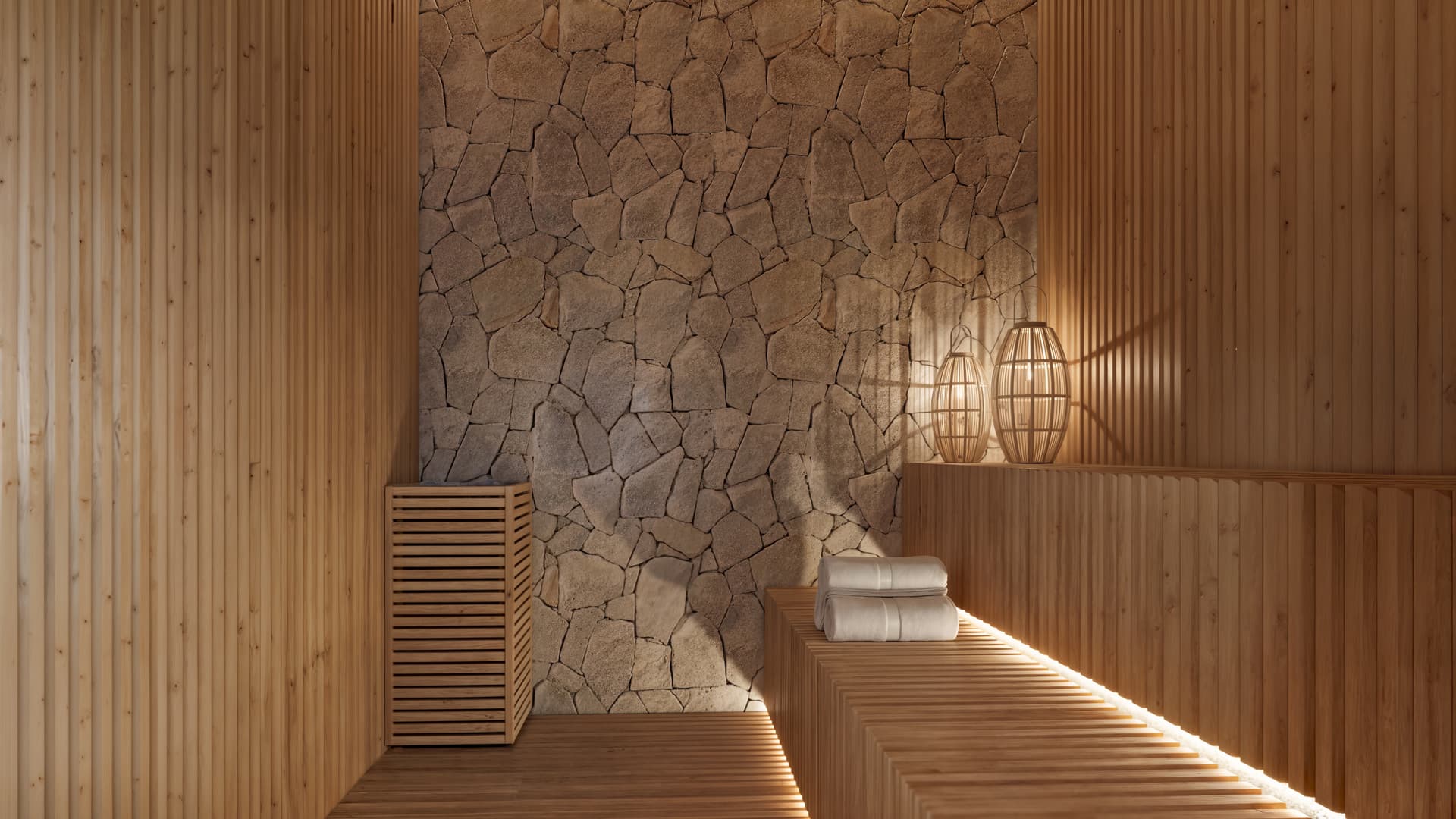ÁREA COMUM - SAUNA SECA